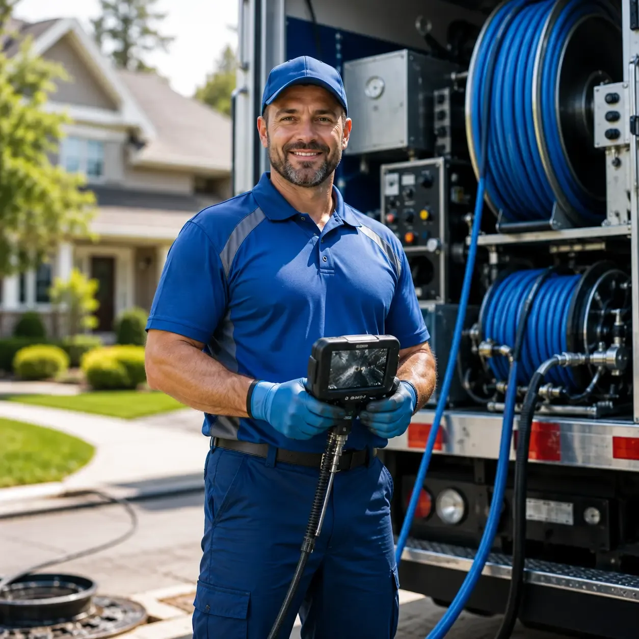 Local outdoor drain cleaning specialists in Ontario, WI